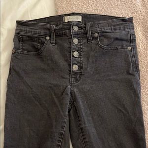 Madewell 9” High Rise Skinny Jeans